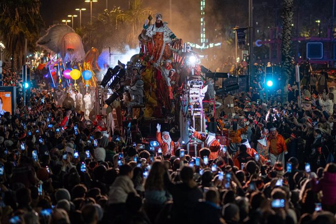 La cavalcada de Reis a Barcelona