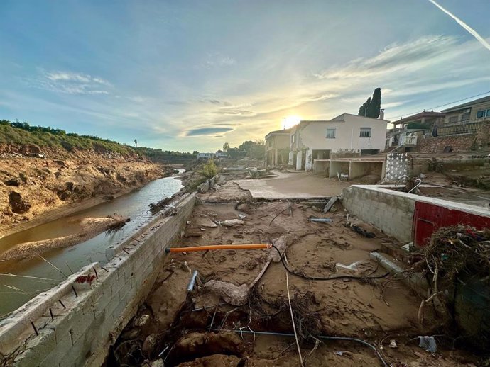 Infraestructuras dañadas por la dana en Torrent