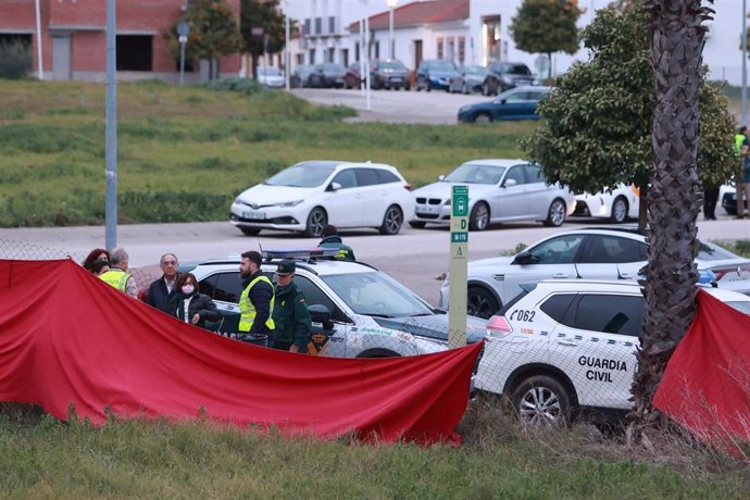 Imágenes de la escena del crimen en Gerena