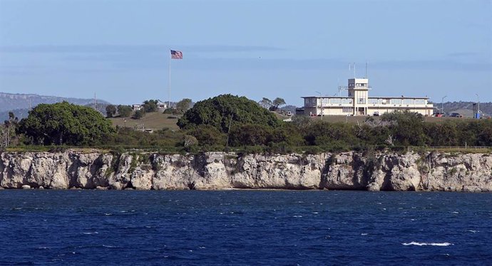 Archivo - September 21, 2024: The original courtroom at the U.S. Navy base at Guantanamo Bay, Cuba, on Nov. 4, 2014, in this photo approved for release by the U.S. military.