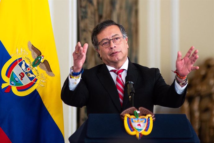 El presidente de Colombia, Gustavo Petro