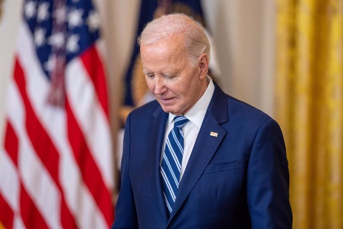 El presidente de EEUU, Joe Biden, durante un acto en la Casa Blanca (archivo)