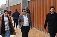 Miguel Ángel Gallardo se muestra "tranquilísimo" a su llegada a los Juzgados de Badajoz para declarar como investigado