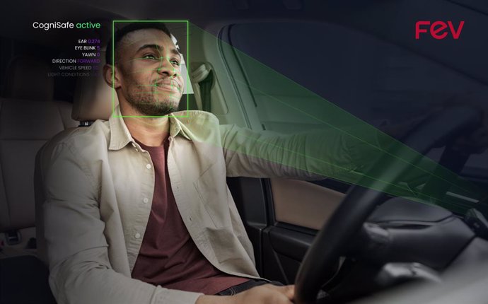 FEV's CogniSafe uses deep learning to monitor driver conditions, thereby increasing road safety. Source: FEV