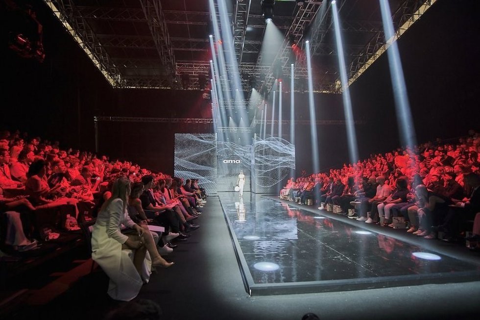 Pasarela del concurso de jóvenes diseñadores de Tenerife