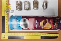 Detenido un joven en La Almunia de Doña Godina (Zaragoza) con 92 gramos de hachís en el interior de un bote de patatas