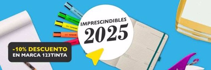 Comienzan las rebajas 2025 de 123tinta.es