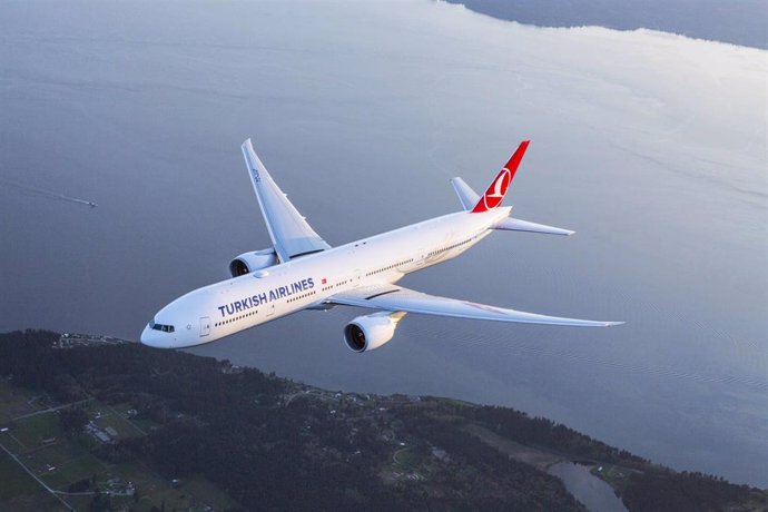 Archivo - Avión de Turkish Airlines