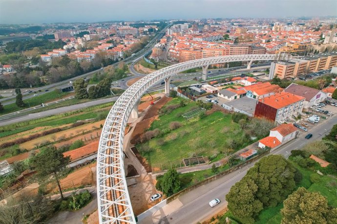 Archivo - Metro de Oporto construido por Ferrovial