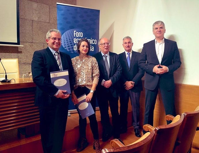 Rueda de prensa del Foro Económico de Galicia