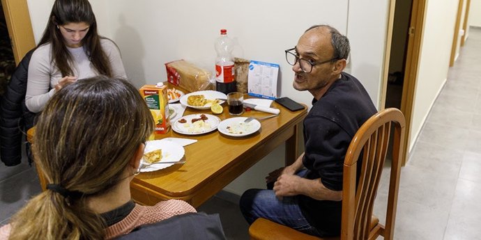 Foto d'arxiu d'una persona atesa per la Fundació Arrels