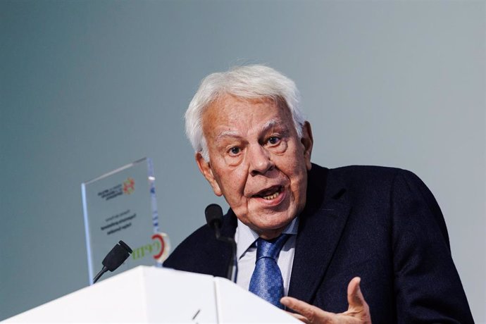 El expresidente del Gobierno Felipe González 