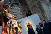 Mañueco visita en Valladolid la exposición 'Gregorio Fernández - Martínez Montañés: El arte nuevo de hacer imágenes'