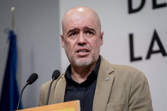 El secretario general de CCOO, Unai Sordo. 