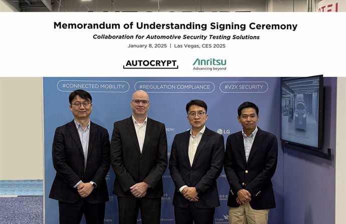 EN_final_Anritsu_and_AUTOCRYPT_Sign_MOU_at_CES_2025_final_MOU_Picture