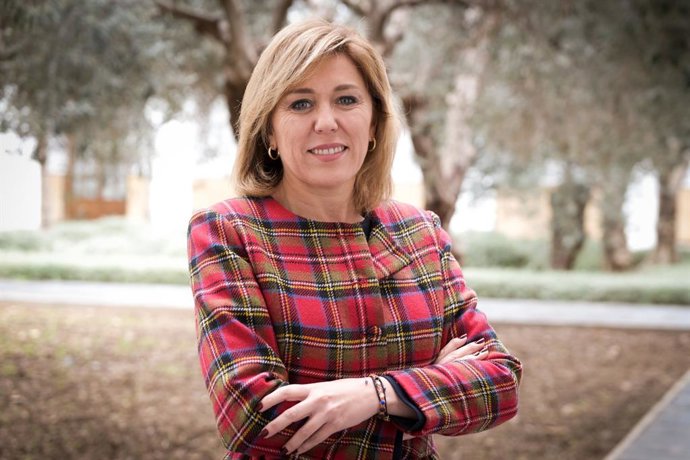 Archivo - La parlamentaria andaluza del PSOE por Córdoba Ana Romero.