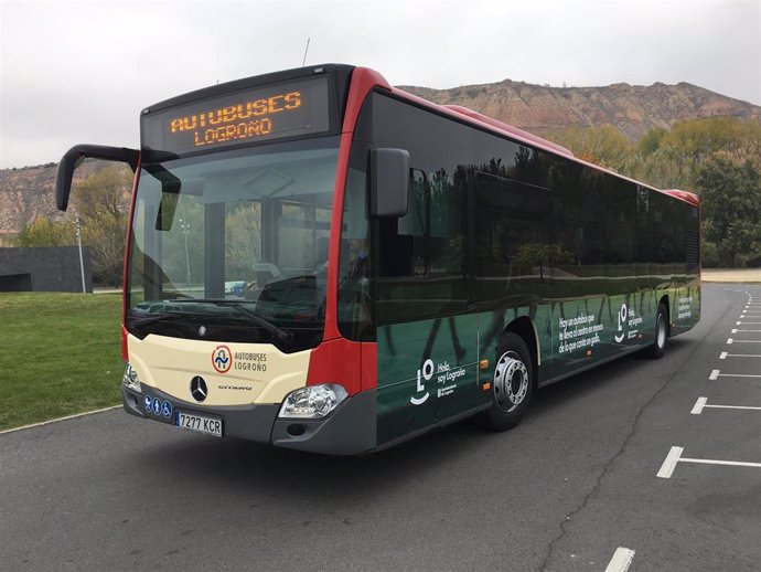 Archivo - Autobús urbano de Logroño