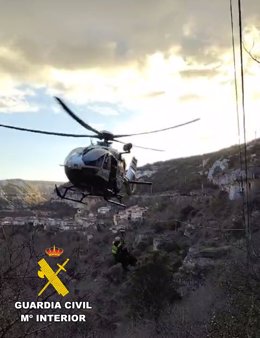 Localizado en un barranco el cadáver de la joven desaparecida en Orbaneja del Castillo (Burgos)