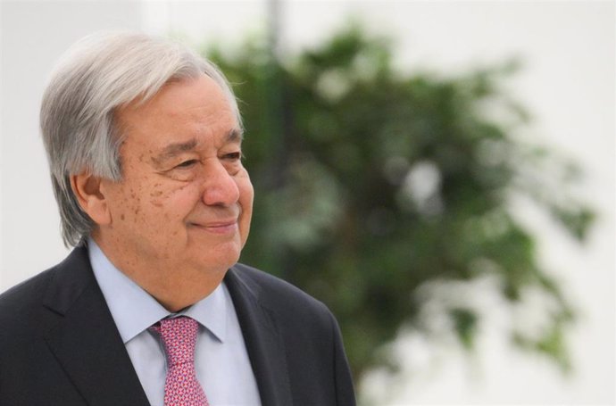 Archivo - El secretario general de la ONU, António Guterres