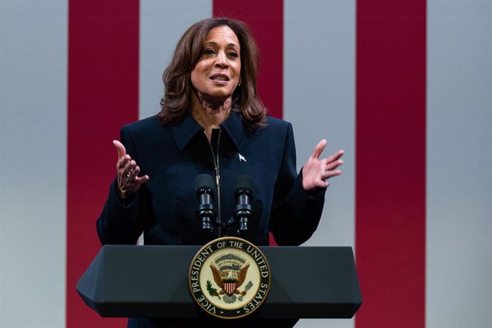 La vicepresidenta de EEUU, Kamala Harris