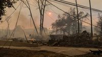 Ascienden a diez los muertos por los incendios forestales en la ciudad californiana de Los Ángeles (EEUU)