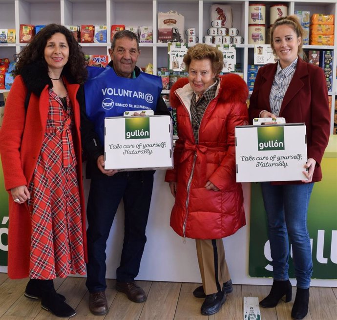 Las Galletas Gullón donan 144.264 kilos de productos a diversas entidades sociales para mejorar el bienestar personal