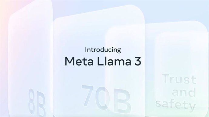 Archivo - El nuevo modelo de lenguaje de Meta Llama 3.