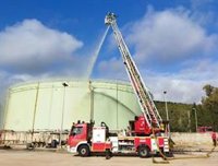 Endesa realiza un simulacro de emergencia en la Central Térmica de Es Murterar en Alcúdia