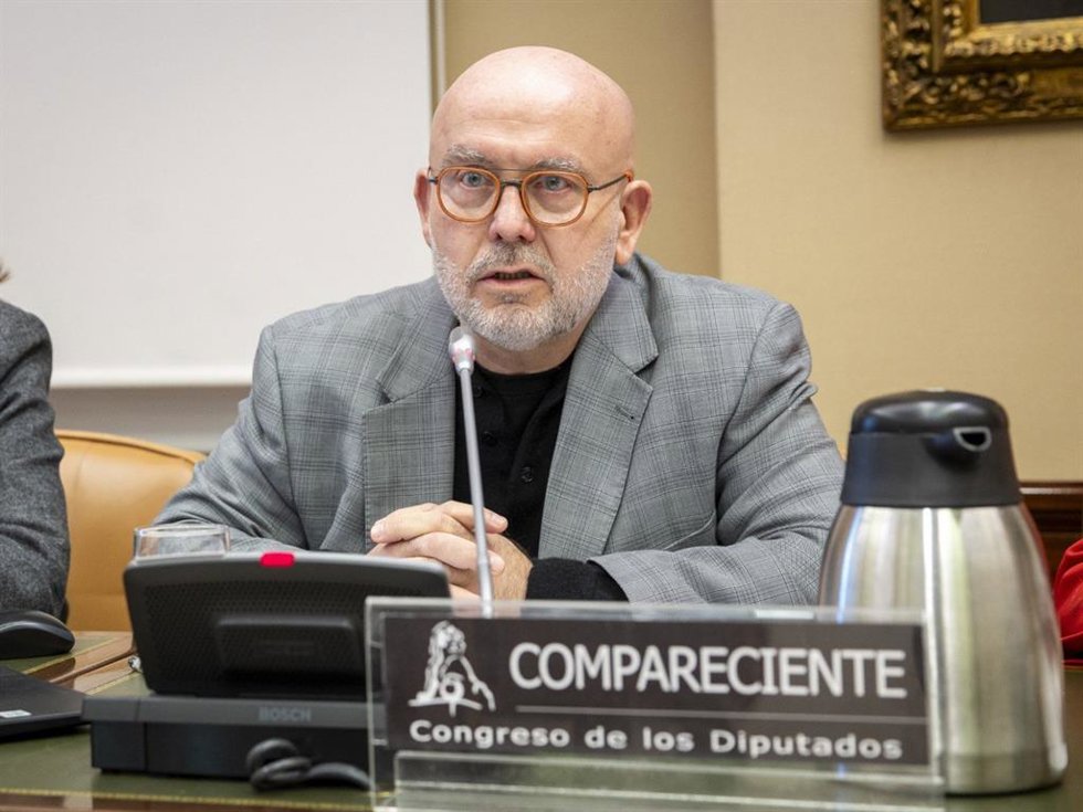Archivo - Gonzalo Boye, abogado de Carles Puigdemont, compareciendo en el Congreso, en una imagen de archivo