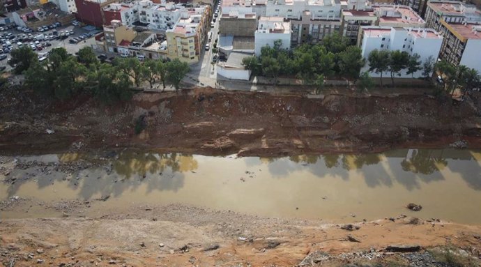 Torrent evalúa daños en los barrancos con vuelos LiDAR