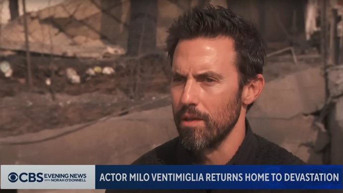 Milo Ventimiglia pierde su casa por los incendios de Los Ángeles: "Se te rompe el corazón"