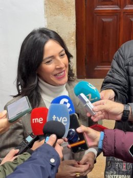 Esther Gutiérrez, candidata a la Secretaría Regional del PSOE en Extremadura