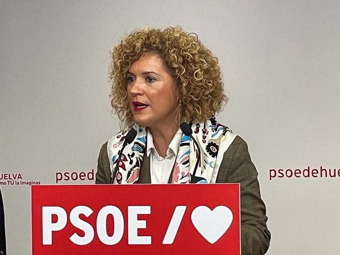 Archivo - La secretaria general del PSOE de Huelva, María Eugenia Limón.