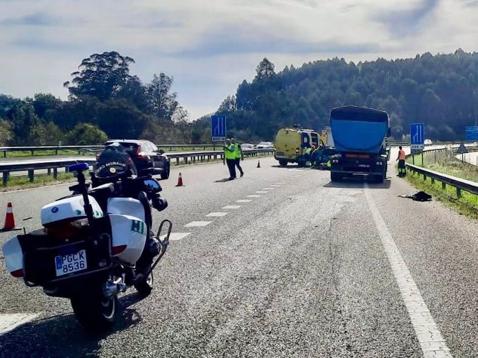 Archivo - Accidente de tráfico