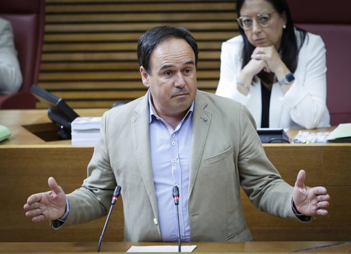 Archivo - El síndic del PPCV, Juanfran Pérez Llorca