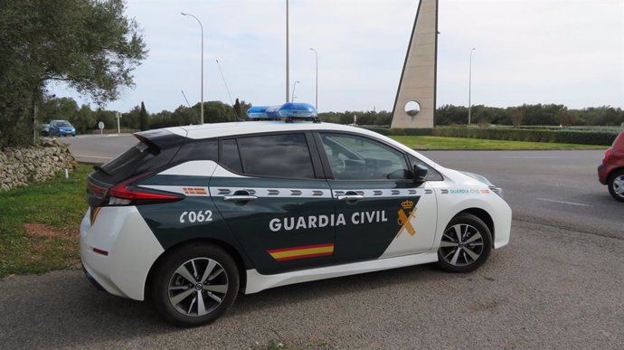 Un vehículo de la Guardia Civil.