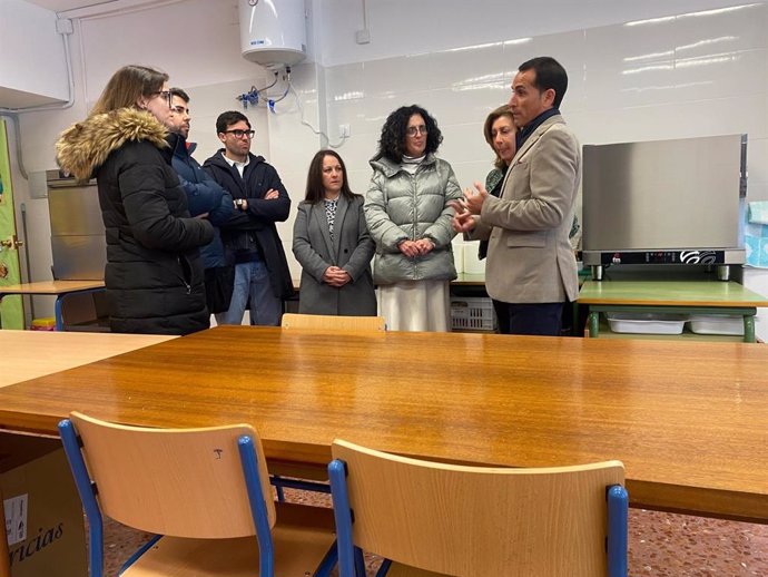 Visita al CEIP José Luis Verdes.