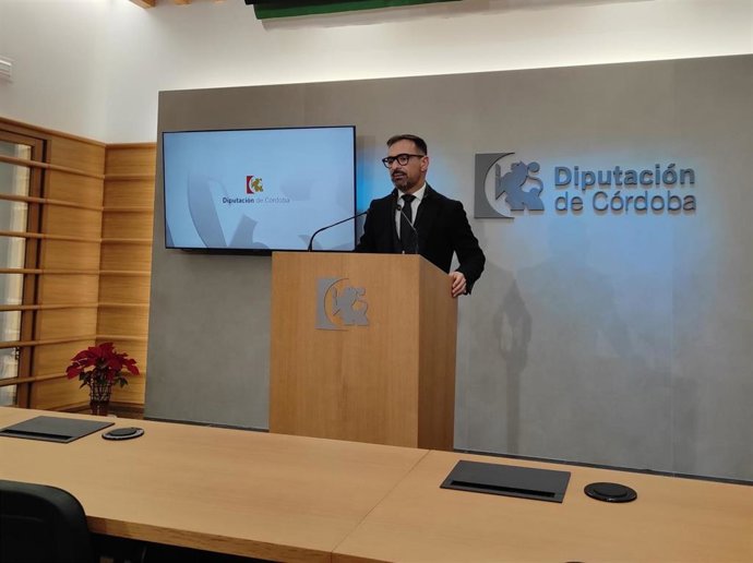 El delegado de Desarrollo Económico, Promoción y Empleo de la Diputación y presidente de Iprodeco, Félix Romero.