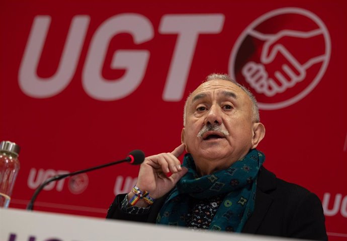 El secretario general de UGT, Pepe Álvarez. 