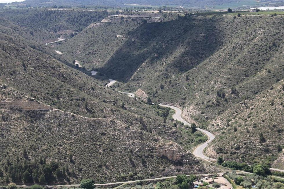 La carretera A-1411, entre Mequinenza-Monumento de los Auts, cerrará por obras entre enero y abril.