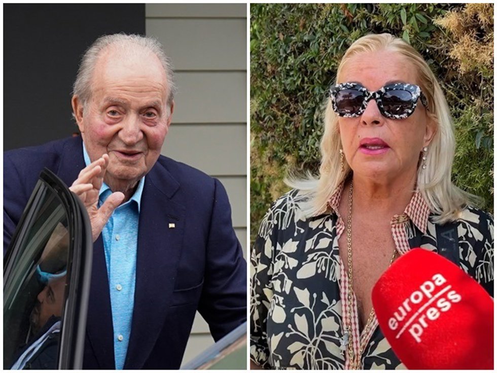 Archivo - El Rey Juan Carlos y Bárbara Rey