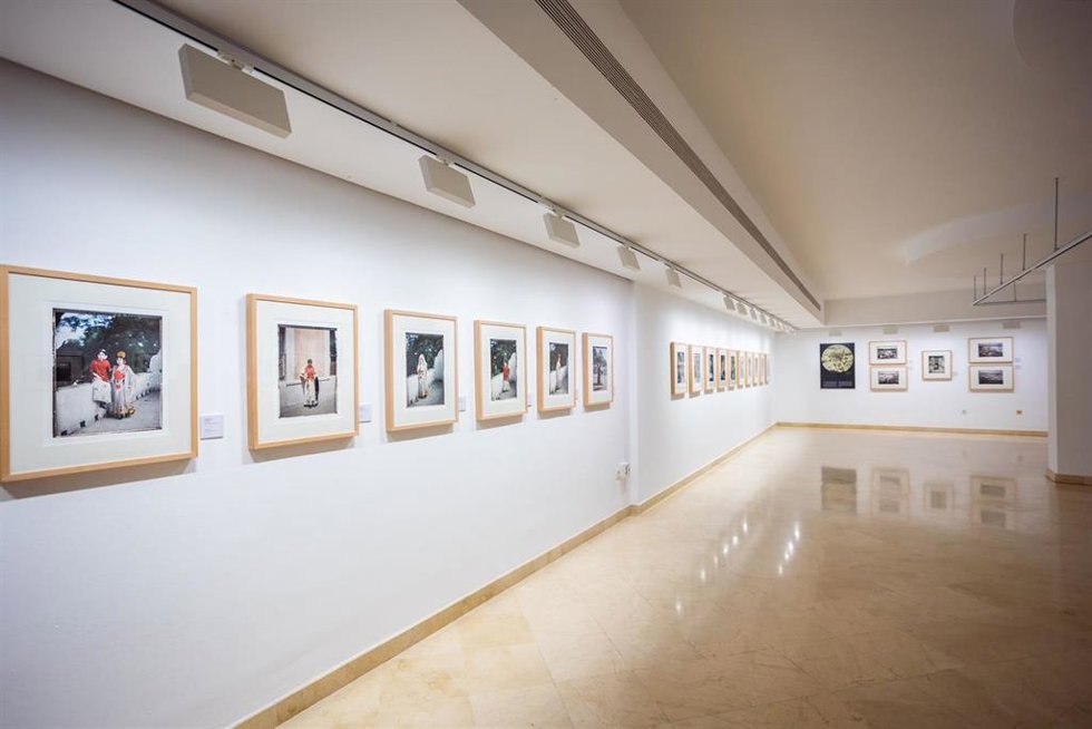 Exposición 'Tras la senda de los Lumire. Sevilla a color 1914-1929'.