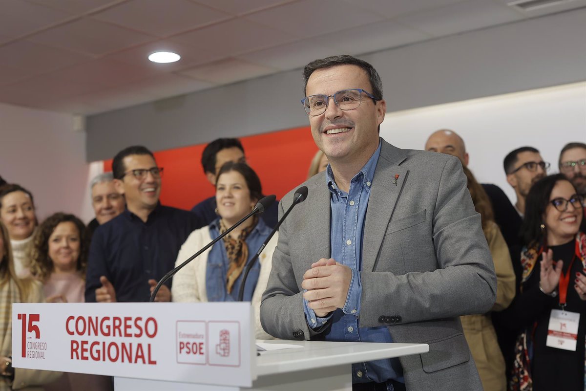 Gallardo asume su victoria  con mayor responsabilidad  y se compromete a trabajar  a calzón quitado  con PSOE de Cáceres