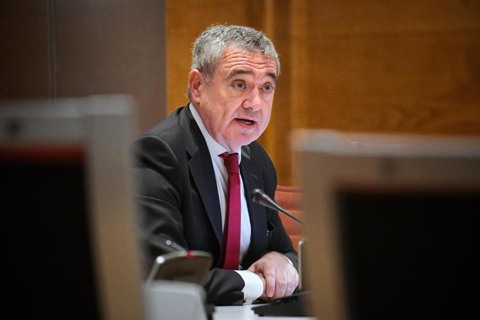 Archivo - El magistrado del Tribunal Constitucional José María Macías