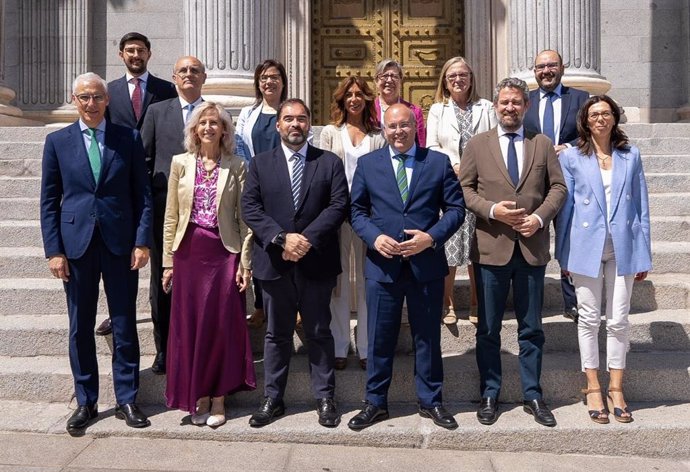 Los diputados gallegos en el Congreso.