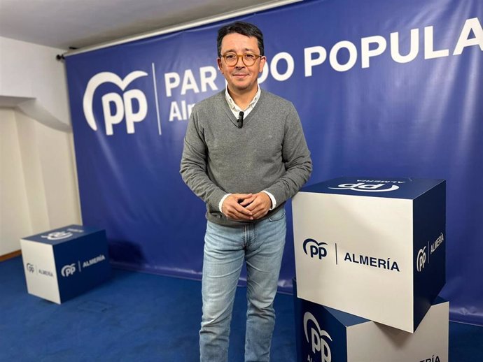 El parlamentario andaluz del Partido Popular (PP) de Almería, Manuel Guzmán.