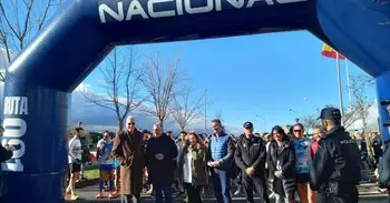 Loquillo apadrina la I Carrera Solidaria Ruta 091 de la Policía Nacional de Logroño con más de 650 participantes