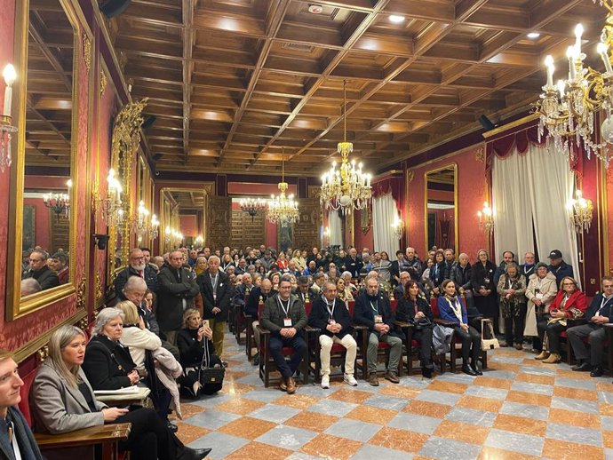 Celebración del XIX Encuentro Andaluz de Belenistas en el Ayuntamiento de Granada.