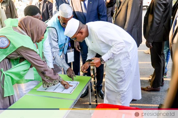 El presidente de Chad, Mahamat Idriss Déby