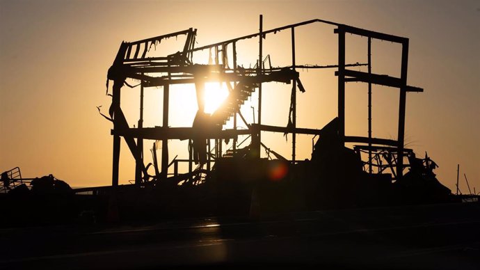 Imagen de archivo de incendios en California 